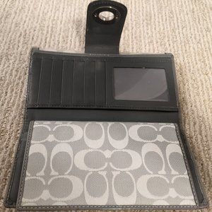 Coach Wallet, Light Gray